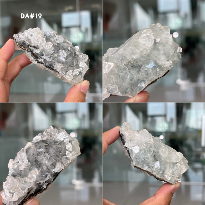 Unique, Diamond Apophyllite w/ Pink Zeolite Var.Stilbite