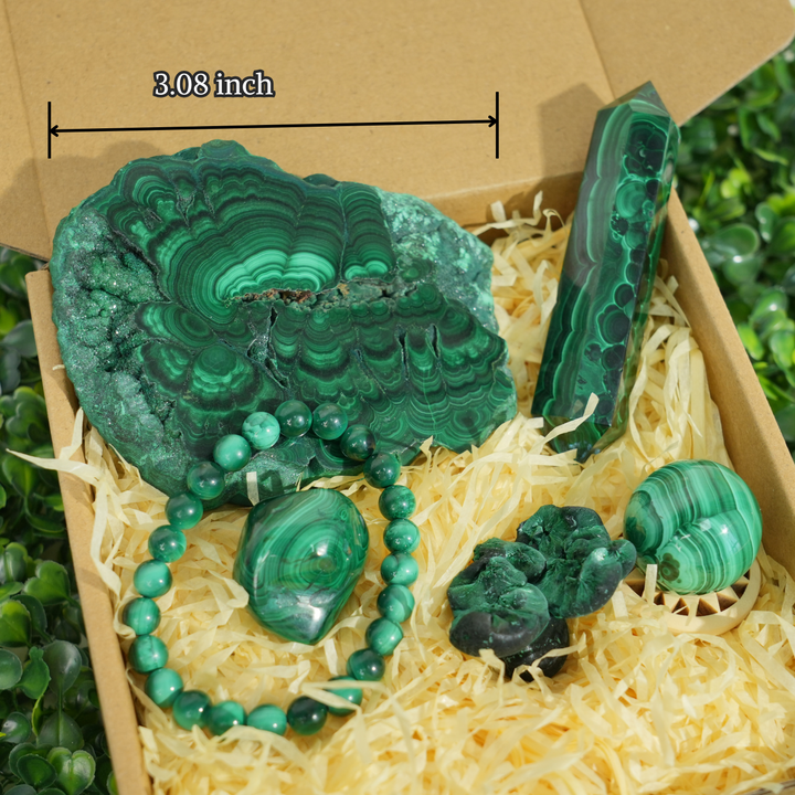 Malachite Crystal Bundle – Ultimate Protection Stone