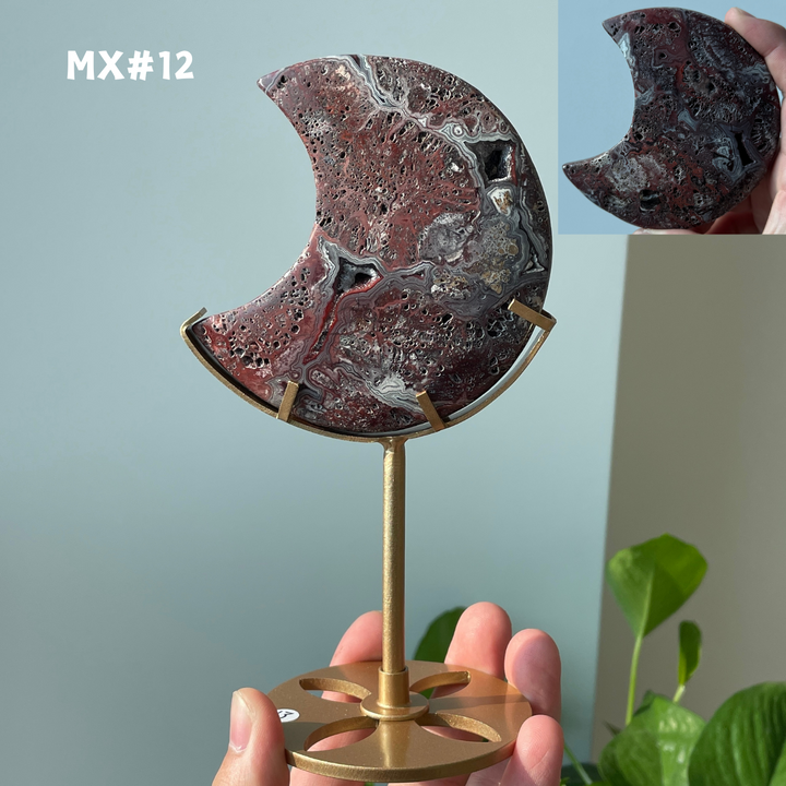 Unique, Mexican Agate Moon