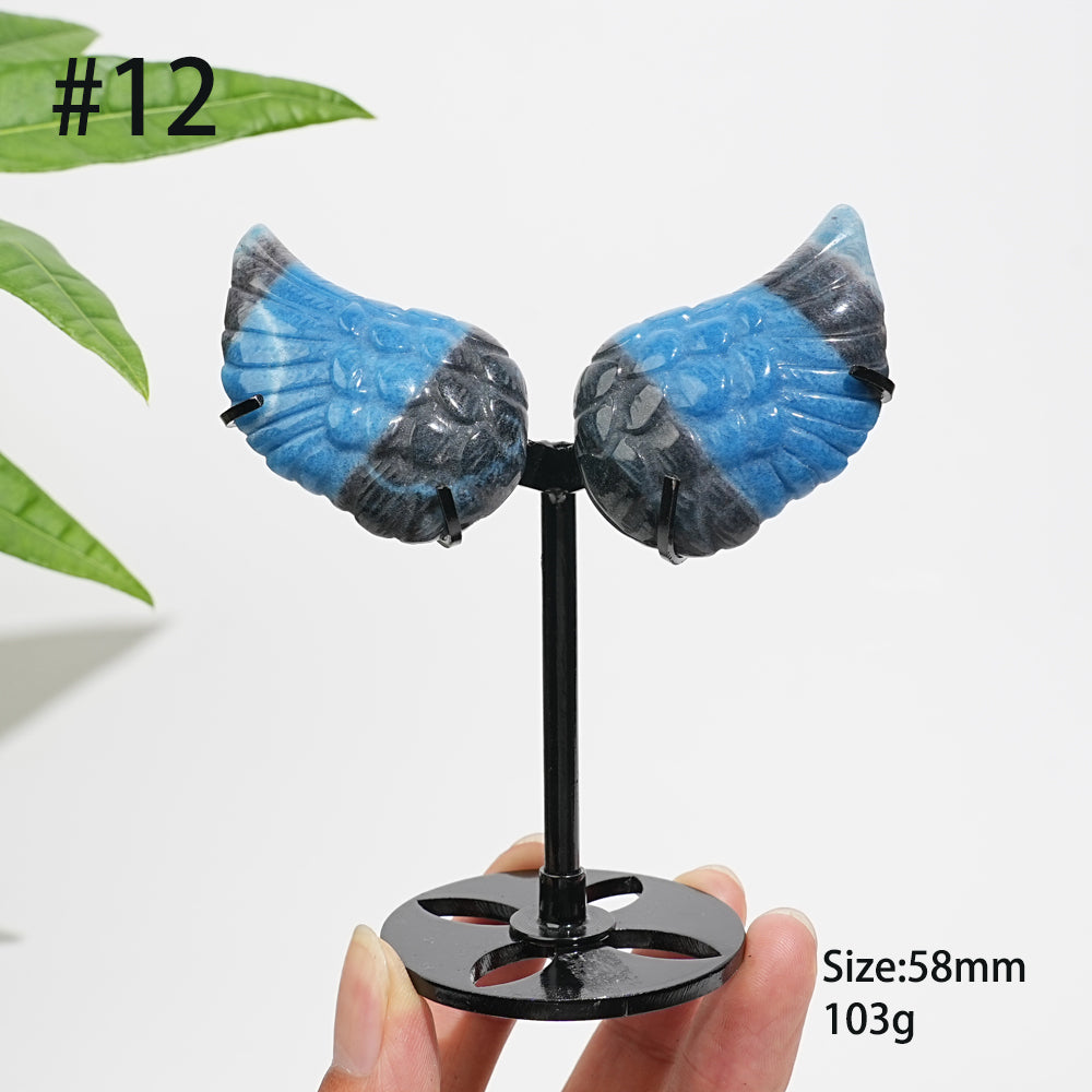 Unique,Natural Crystal Trolleite Angel Wing Display