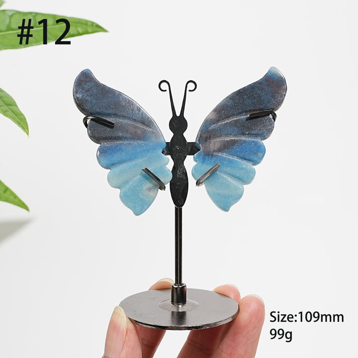 Unique,Natural Trolleite Butterfly Wings Display