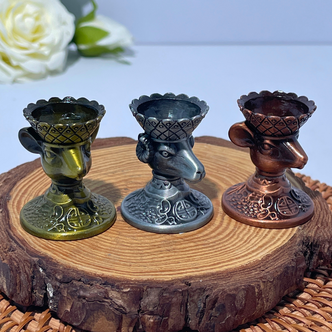 12 Zodiac Animal Metal Sphere Holder