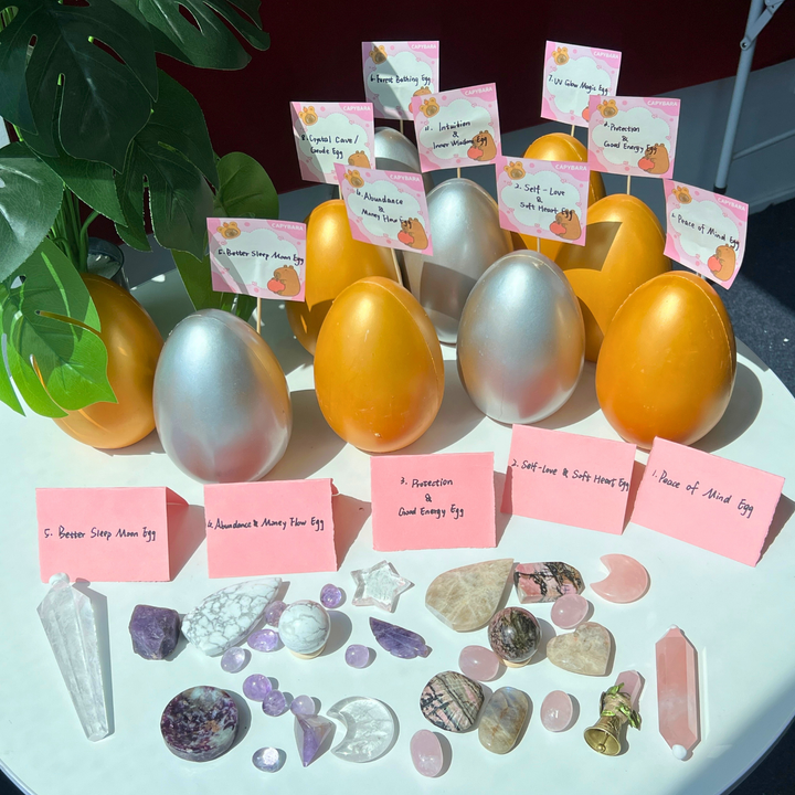 Kiki Crystal Golden Surprise Egg