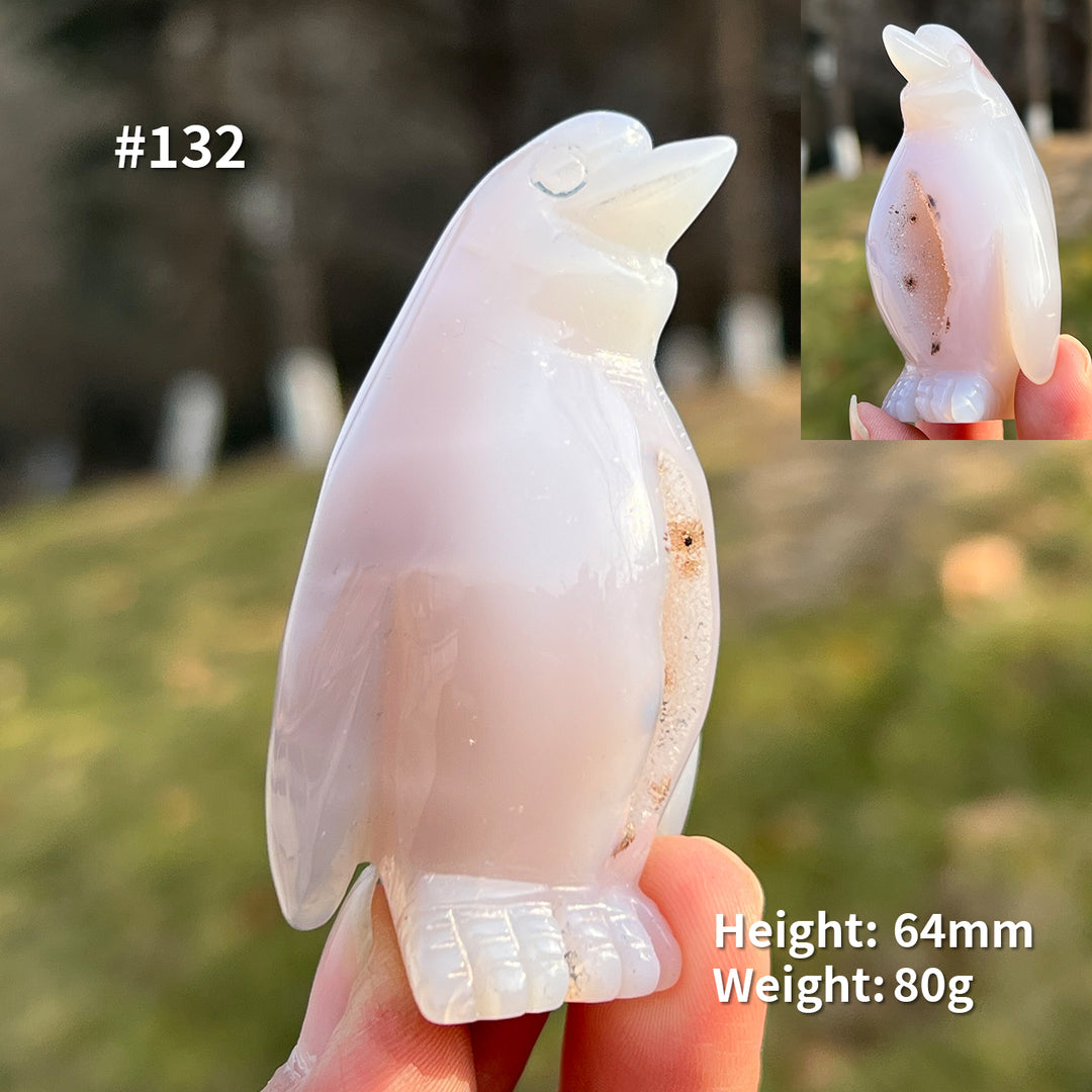 Unique, Agate Geode Penguin