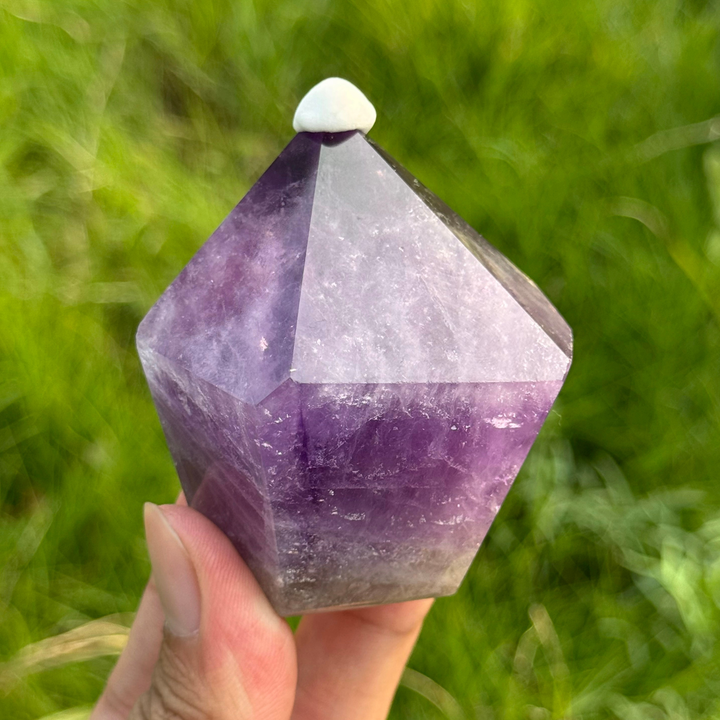 Natural Amethyst Chubby Point