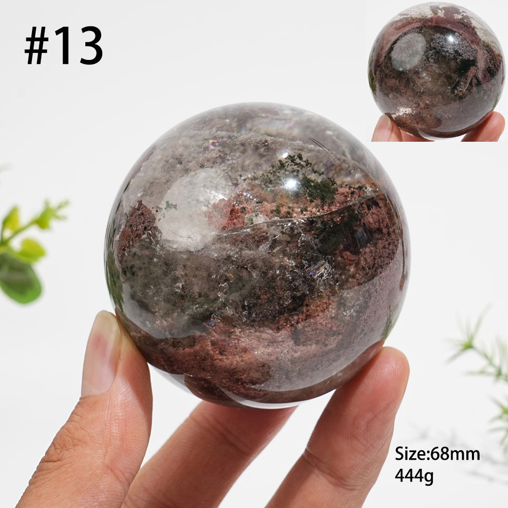 Unique,Natural Crystal Garden Quartz Sphere