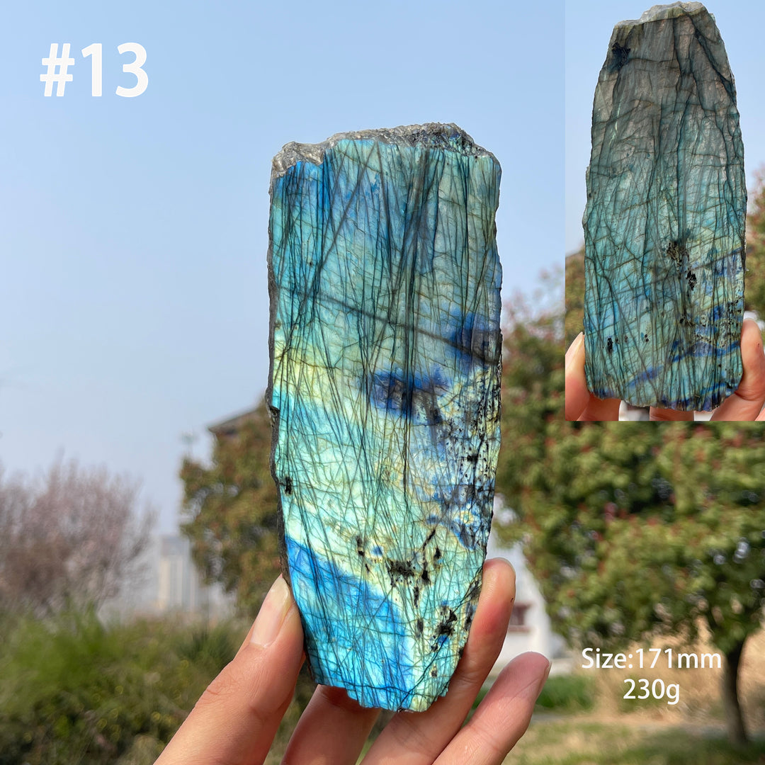 Unique,Natural Labradorite Slice