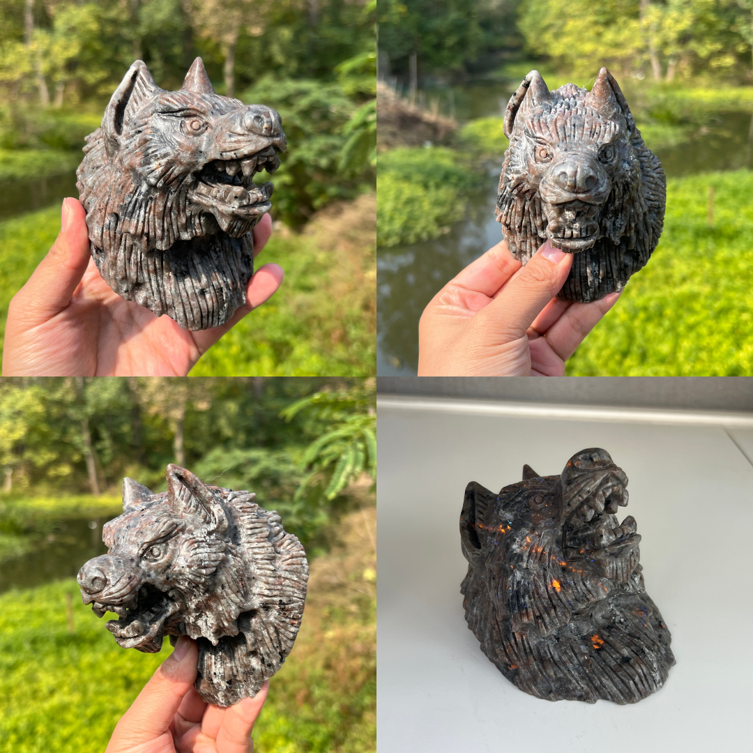 Yooperlite Animal Carving