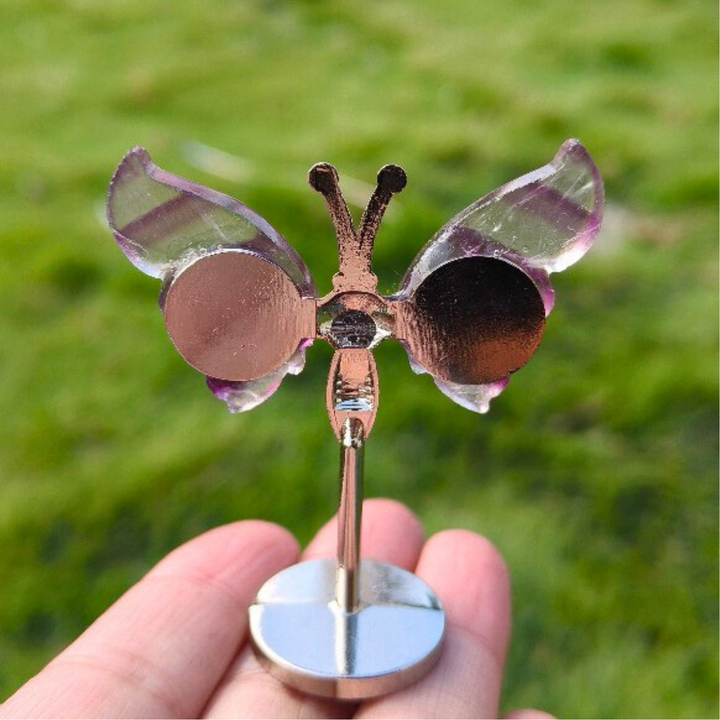 Crystal Fluorite Butterfly