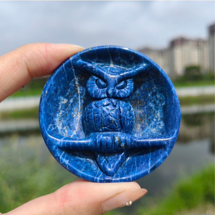 Lapis Lazuli Owl
