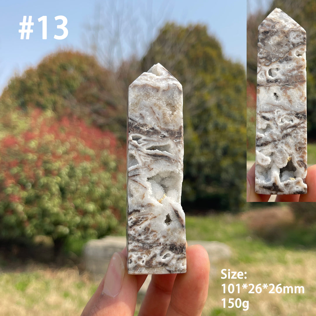 Unique,A Slightly Imperfect Natural Sphalerite Crystal Point