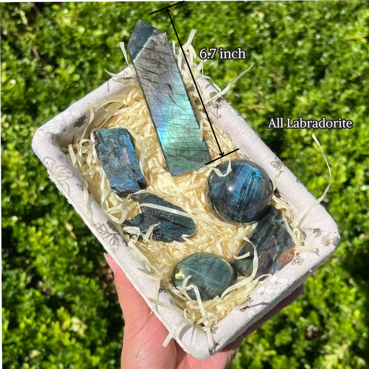 Natural Crystal Self-care Healing Value Bundle