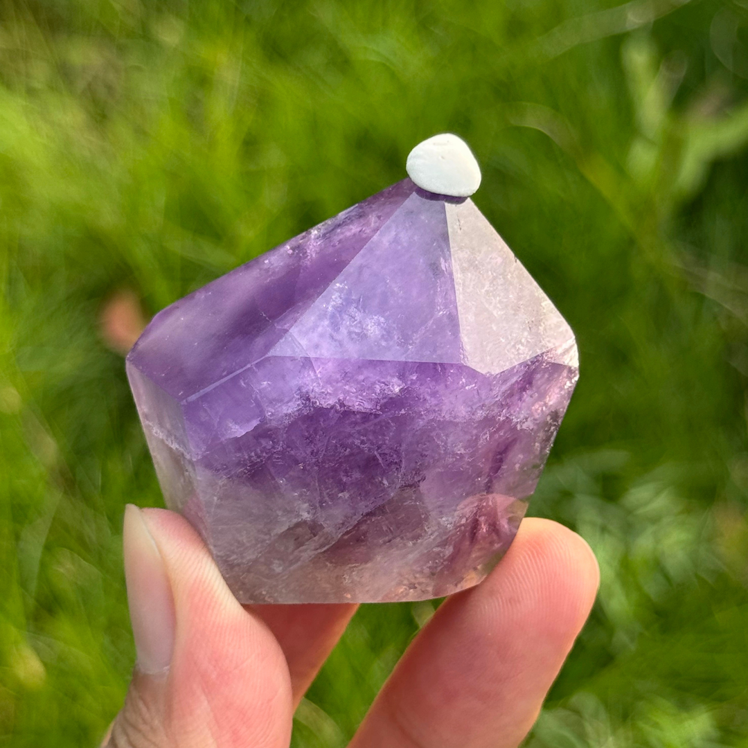 Natural Amethyst Chubby Point