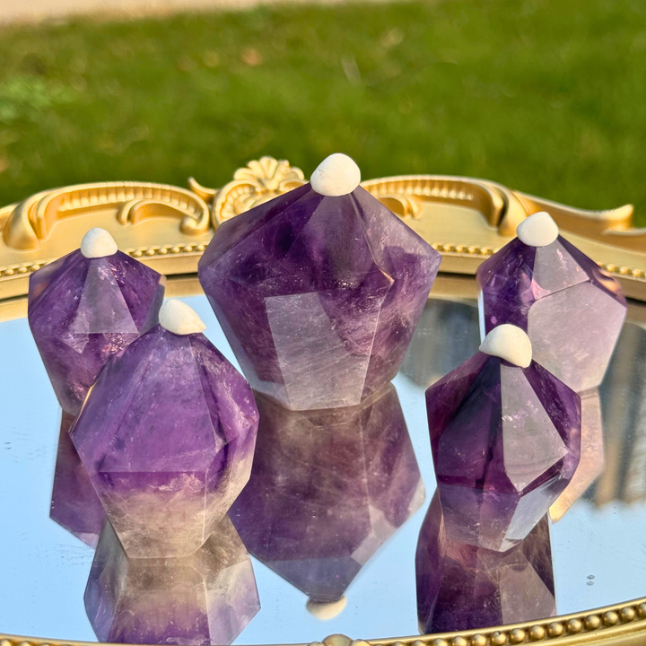 Natural Amethyst Chubby Point
