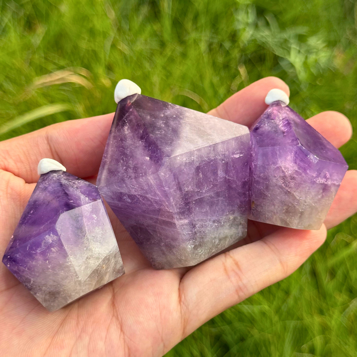Natural Amethyst Chubby Point