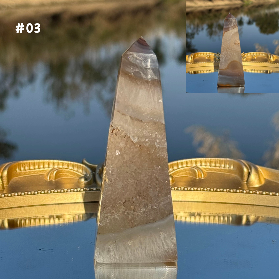 Larme d'agate mousse