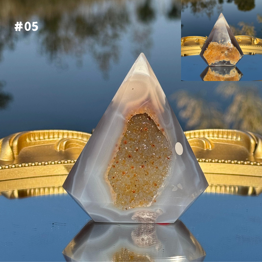 Larme d'agate mousse