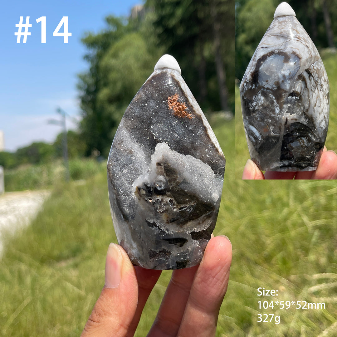 Unique,Natural Natural Sphalerite Teardrop