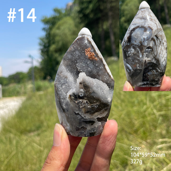Unique,Natural Natural Sphalerite Teardrop