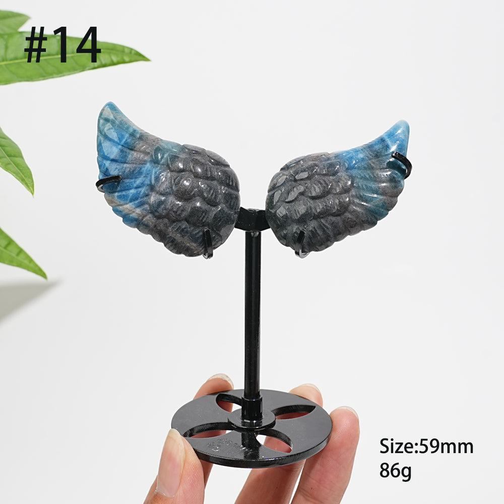 Unique,Natural Crystal Trolleite Angel Wing Display