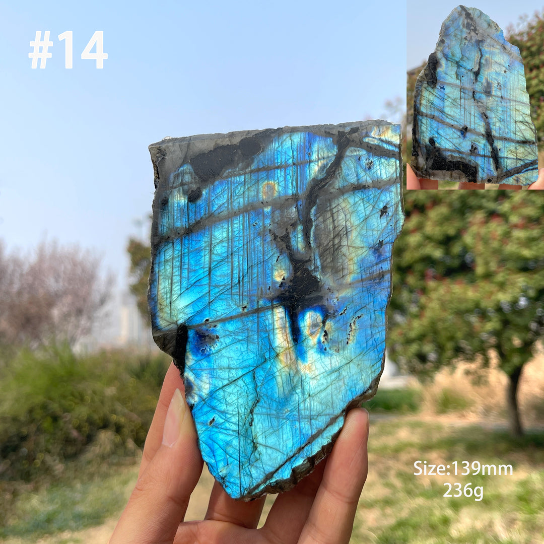 Unique,Natural Labradorite Slice