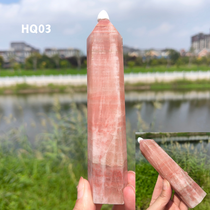 Unique,Red Calcite Point