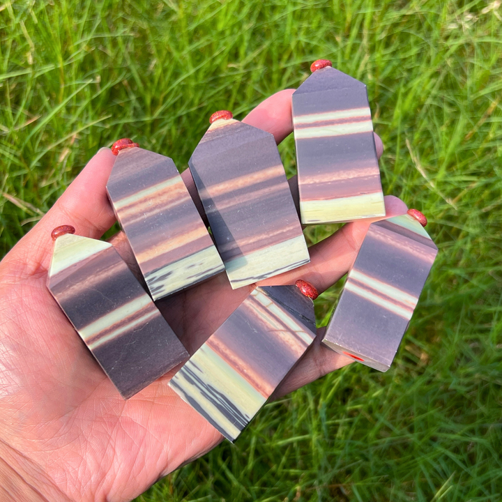 Natural Sericite Phyllite Point