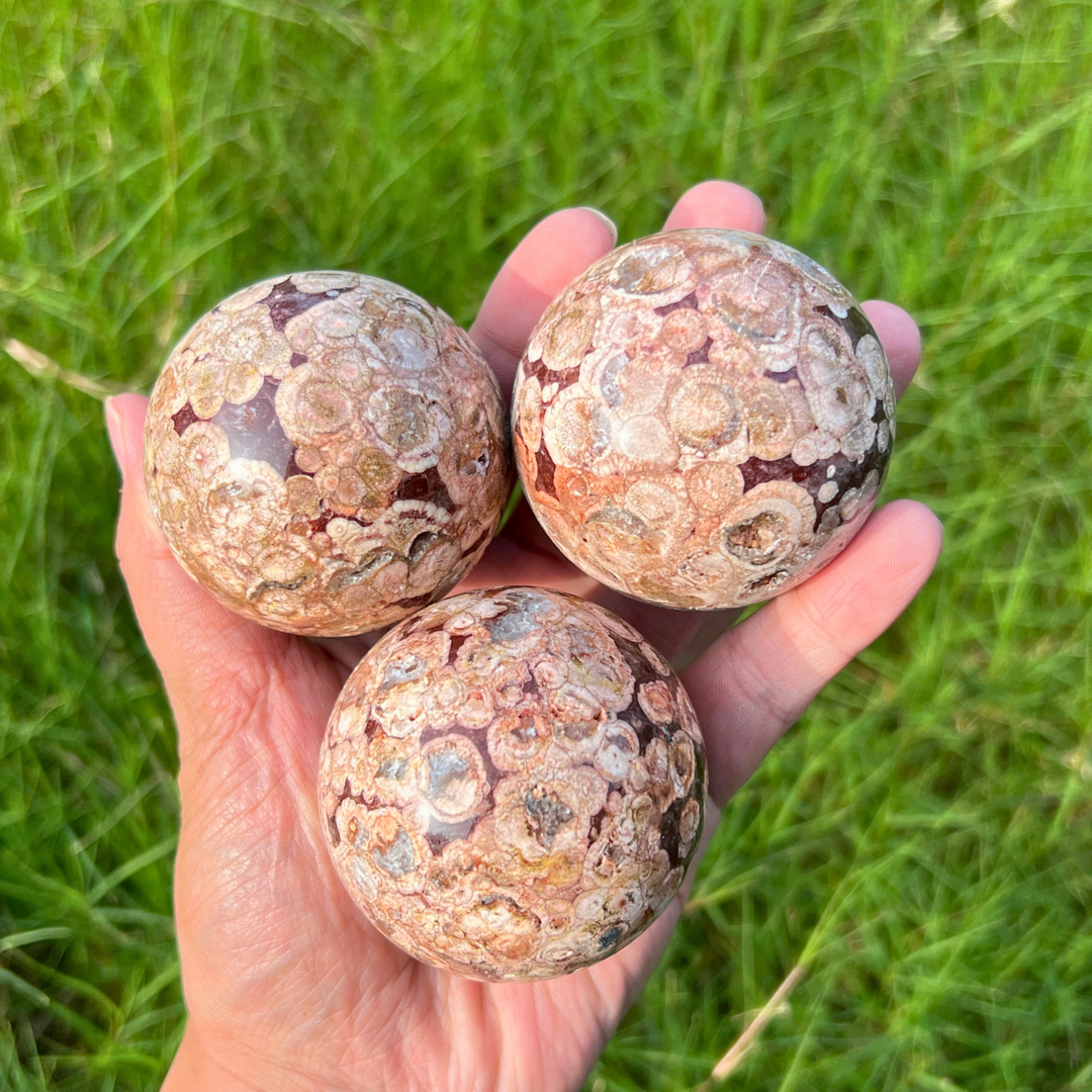 Natural Dragon Eye Agate Sphere