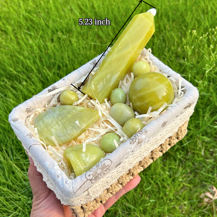 Natural Crystal Value Bundle- Serpentine Kit