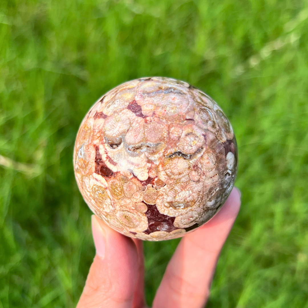 Natural Dragon Eye Agate Sphere