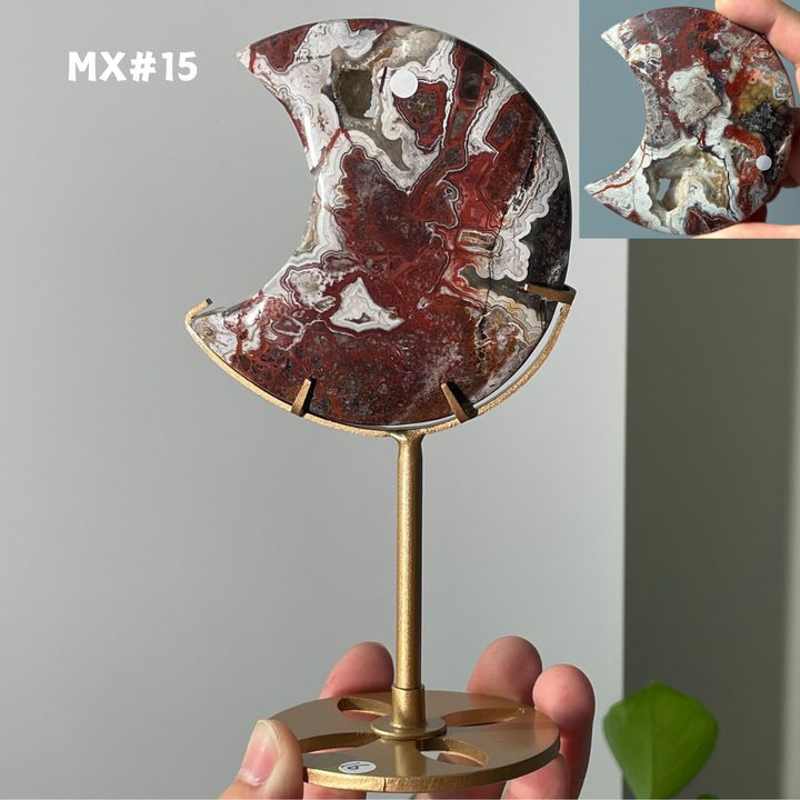 Unique, Mexican Agate Moon