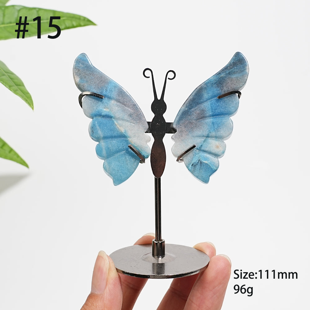 Unique,Natural Trolleite Butterfly Wings Display