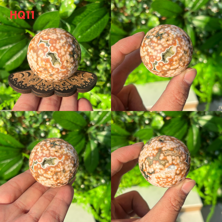 5th Vein Ocean Jasper Sphere