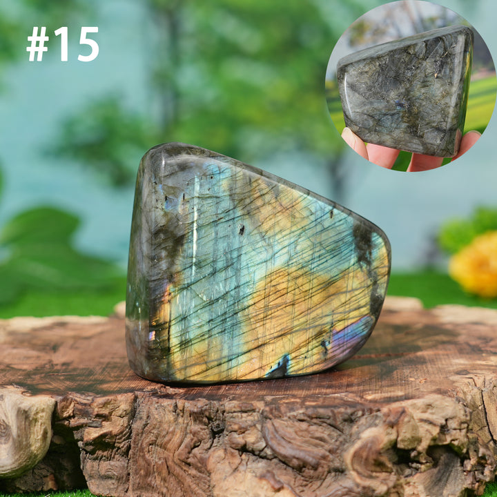 Unique, Natural Labradorite Freeform