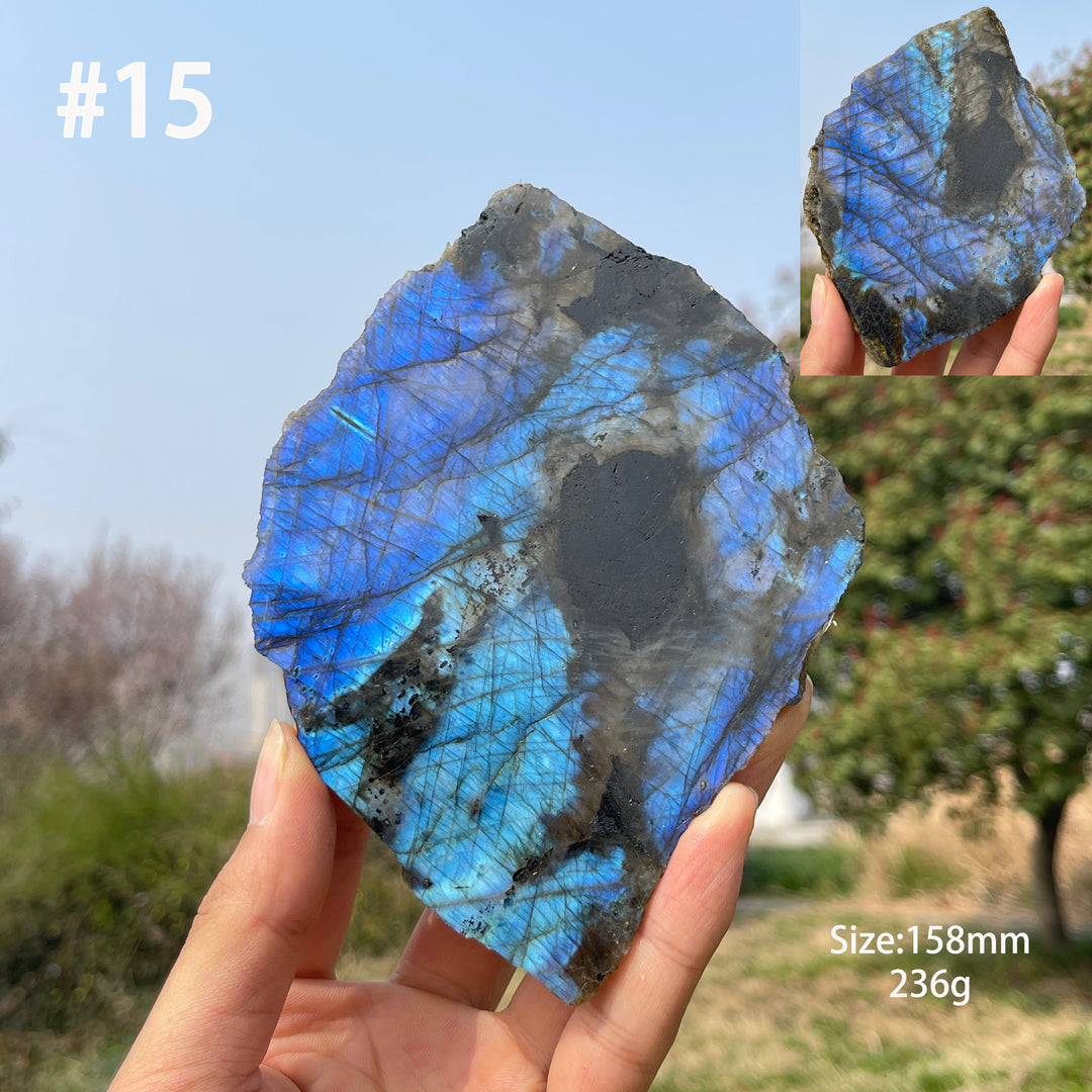 Unique,Natural Labradorite Slice