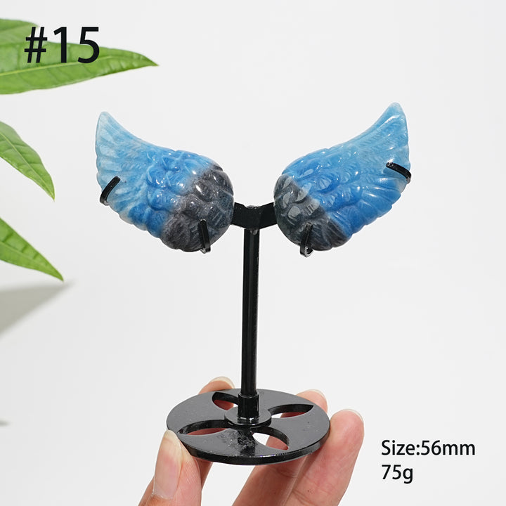 Unique,Natural Crystal Trolleite Angel Wing Display