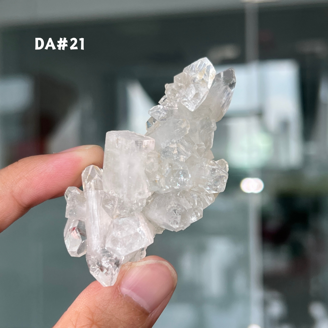 Unique, Diamond Apophyllite w/ Pink Zeolite Var.Stilbite