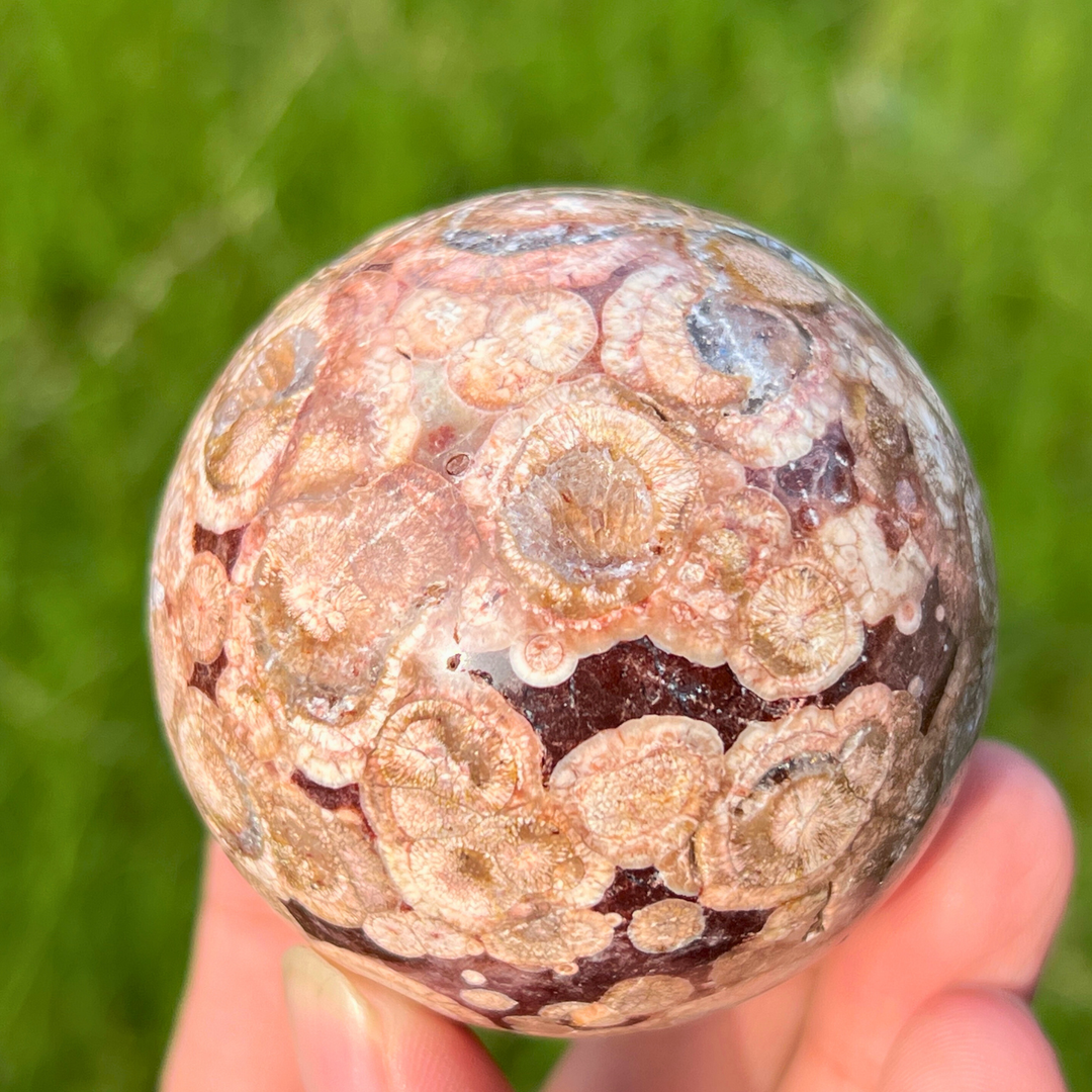Natural Dragon Eye Agate Sphere