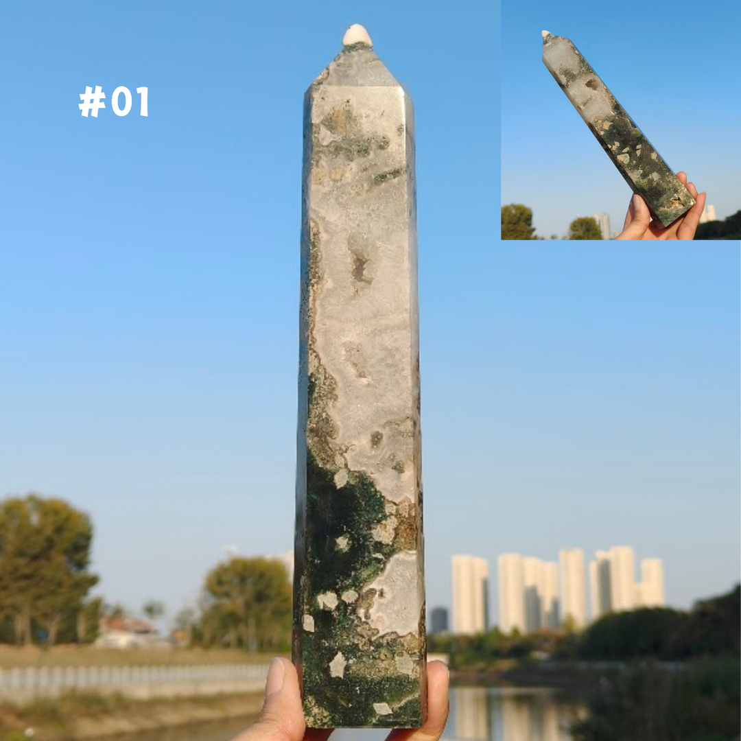 Unique,Moss Agate Point