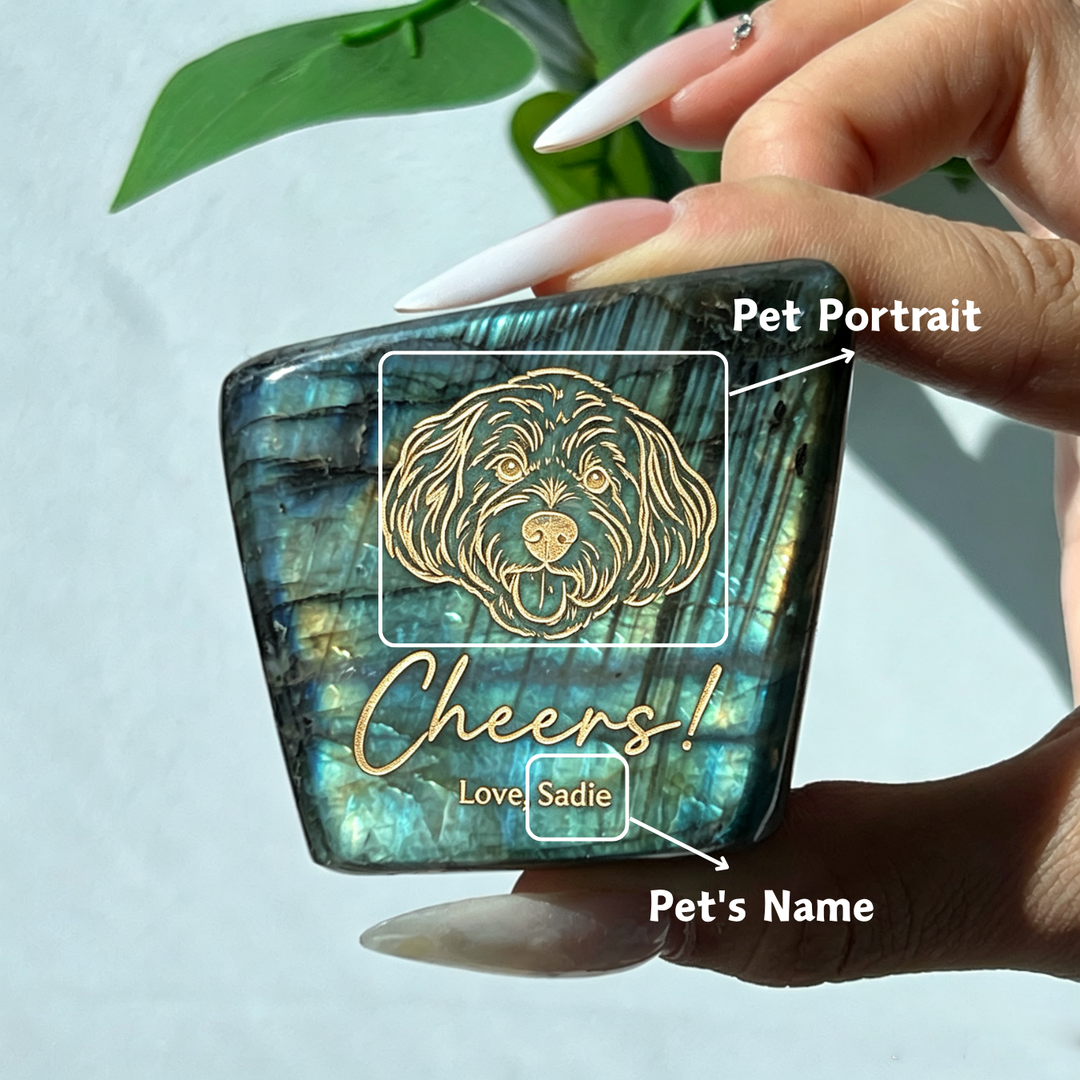 Kiki Personalized Crystal Engraving Keepsake