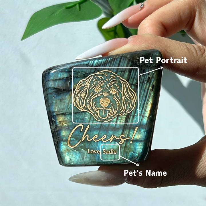 Kiki Personalized Crystal Engraving Keepsake