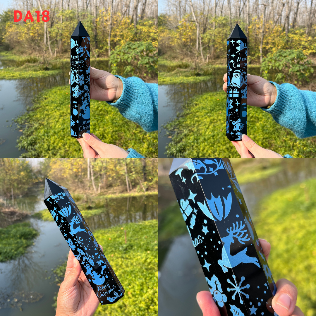 Obsidian Christmas Element Point