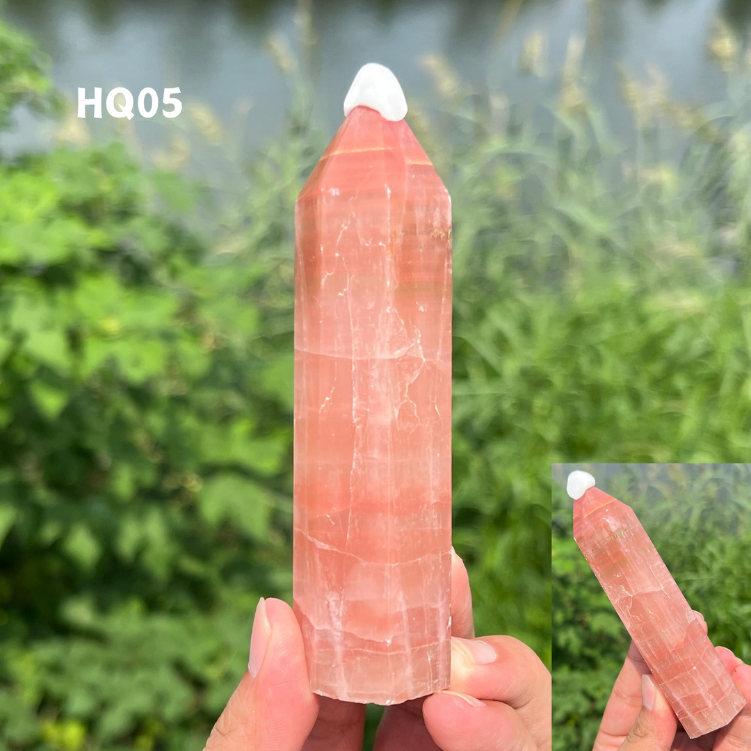 Unique,Red Calcite Point