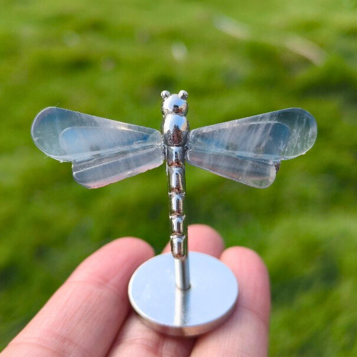 Crystal Fluorite Dragonfly