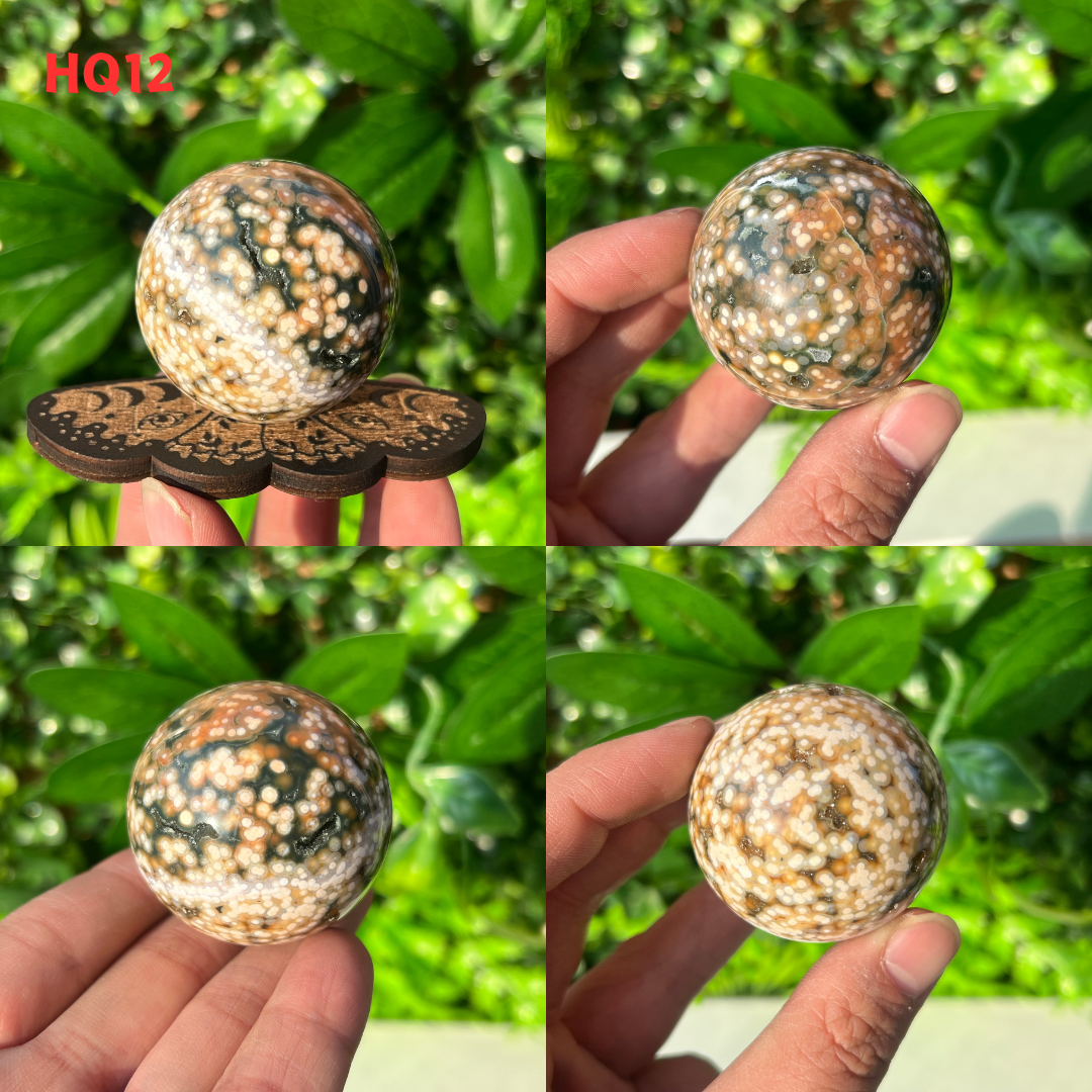 5th Vein Ocean Jasper Sphere