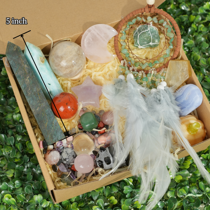 Natural Crystal Value Bundle-Colorful Crystal Selection Set