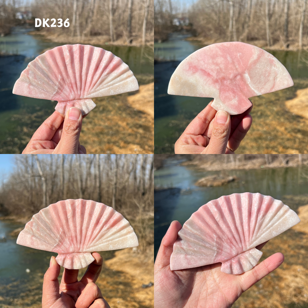 Pink Opal Fan