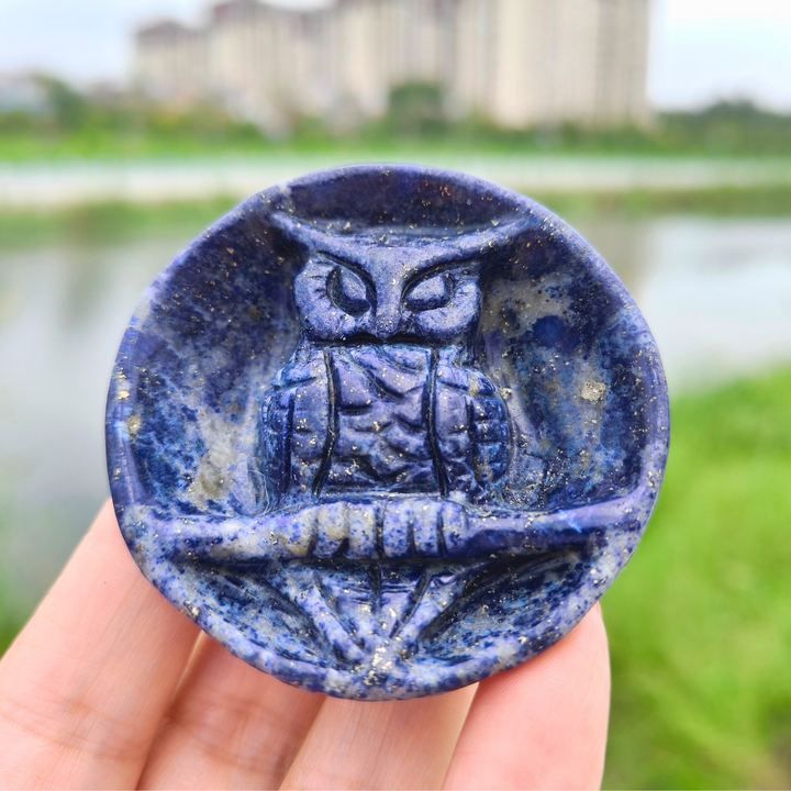 Lapis Lazuli Owl