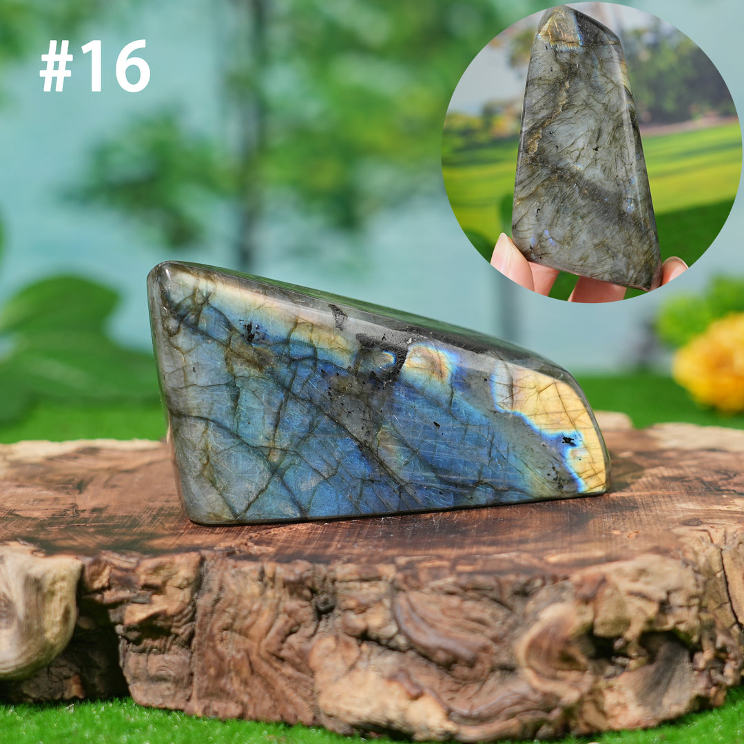 Unique, Natural Labradorite Freeform