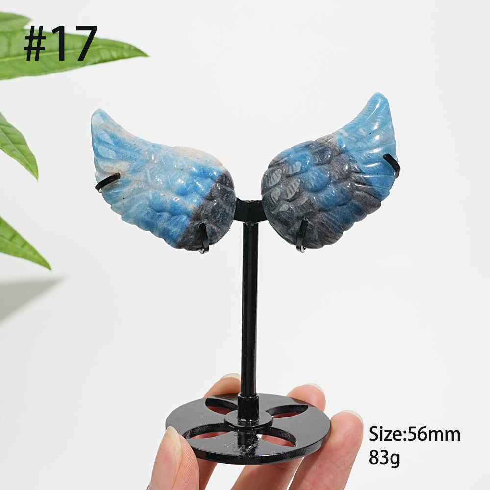 Unique,Natural Crystal Trolleite Angel Wing Display